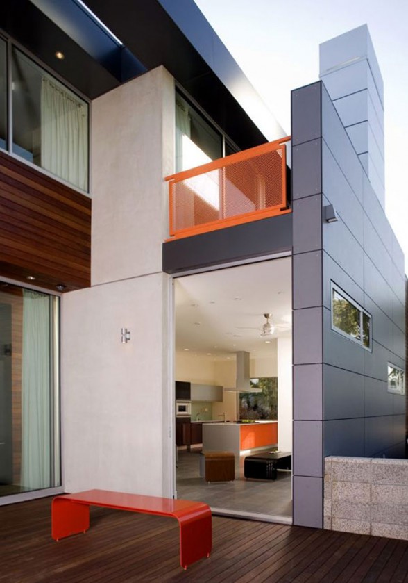 LeanArch Architect Design, Sustainable Home in Manhattan Beach - Balcony