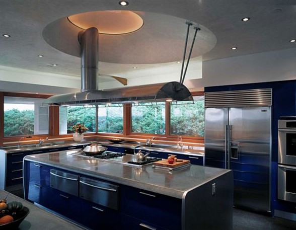 Luxurious Design of Contemporary Residence in Fairfield County - Kitchen