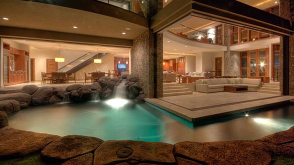 Luxurious Villa Design in Hawaii with Great Landscapes - Pool