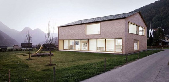 Minimalist Wooden House Ideas by Bernardo Bader - Home Architecture
