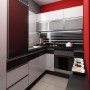 Modern Apartment Design with Red Interior Ideas from Studio Neopolis Slovakia: Modern Apartment Design With Red Interior Ideas From Studio Neopolis Slovakia   Kitchen