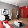 Modern Apartment Design with Red Interior Ideas from Studio Neopolis Slovakia: Modern Apartment Design With Red Interior Ideas From Studio Neopolis Slovakia   Livingroom