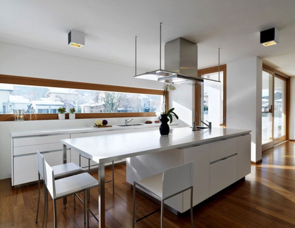 Modern Countryside House Design in Italia from Damilano Studio - Kitchen
