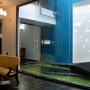 Modern House Design with Beautiful Wall Details in India: Modern House Design With Beautiful Wall Details In India   Glass Door