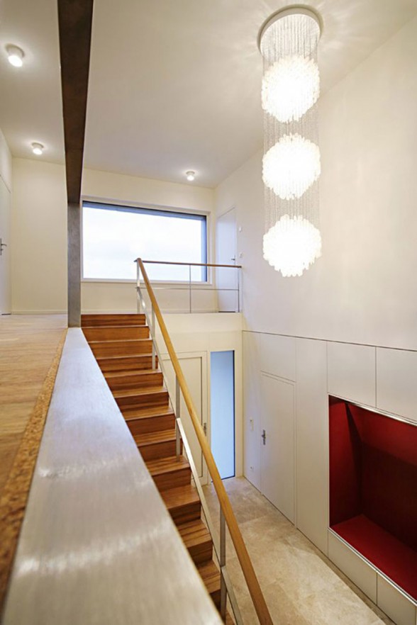 Modern Interior Design from a Solid Concrete House by Atelier ST in Germany - Lamps Decoration