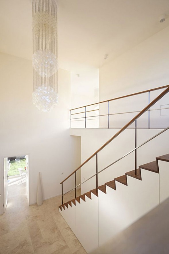Modern Interior Design from a Solid Concrete House by Atelier ST in Germany - Staircase