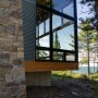 Modern Lake House with Amazing Interior Design from Finne Architect: Modern Lake House With Amazing Interior Design From Finne Architect   Glass Wall
