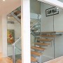 Modern Residence with Glass Walls: Modern Residence With Glass Walls   Staircase