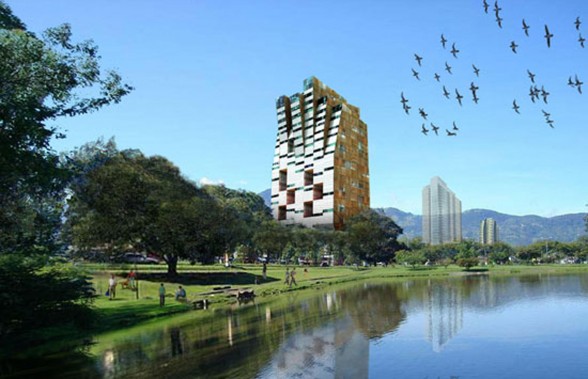 Modern Tower Design in Costa Rica, Impressive Architecture of a Strange Tower