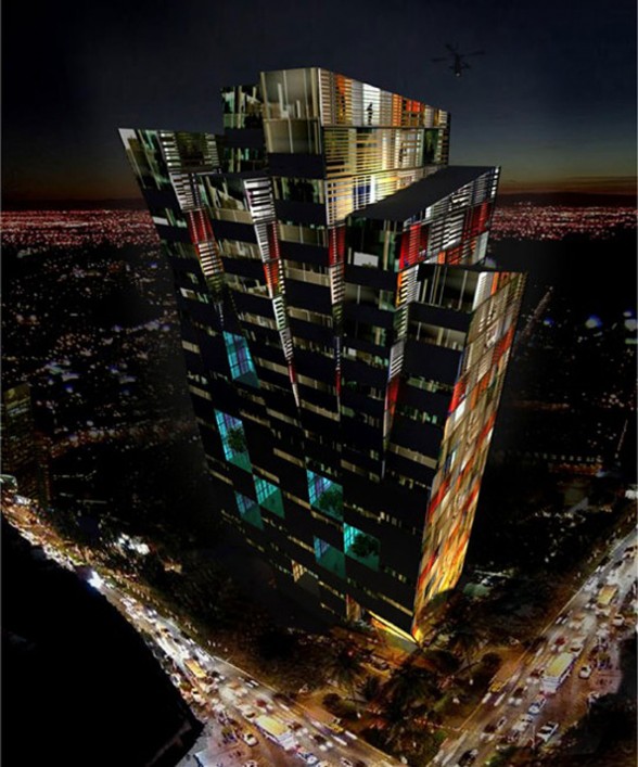 Modern Tower Design in Costa Rica, Impressive Architecture of a Strange Tower - Overview