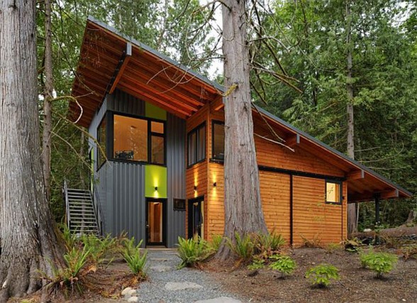 Mountain Guide Houses, a Johnston Architects Design - Entrance