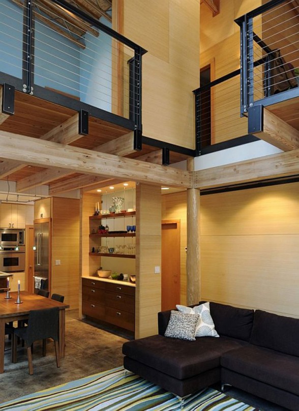 Mountain Guide Houses, a Johnston Architects Design - Livingroom