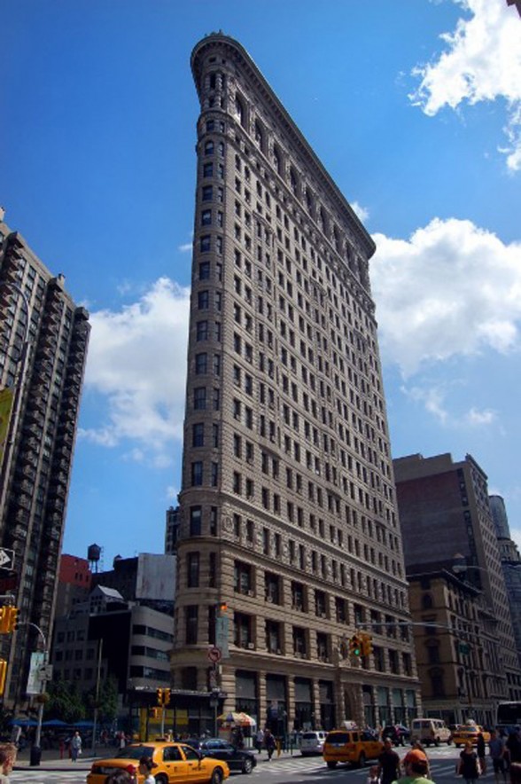New York Landmark from 1902s, Classic Architecture of the Flatiron - Future Building