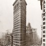 New York Landmark from 1902s, Classic Architecture of the Flatiron: New York Landmark From 1902s, Classic Architecture Of The Flatiron   Old Environment