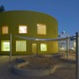 Nursery School Building in Yellow Color in Sweden: Nursery School Building In Yellow Color In SwedenYellow