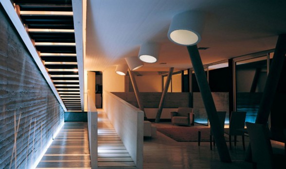 Pedro Lira House, Futuristic House Architecture in Chile - Interior