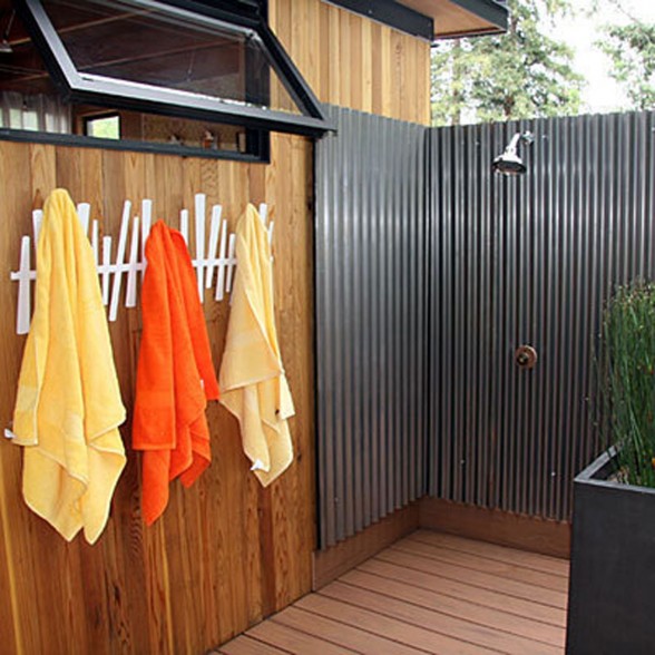 Prefab Cottage Design by Casper Mork-Ulnes from Modern Cabana - Bathroom