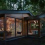 Real Wood House with Forest Environment