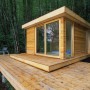 Small Lake House Architecture from Wooden Materials: Small Lake House Architecture From Wooden Materials   Facade