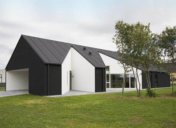 Solid Architecture of Country House in Denmark