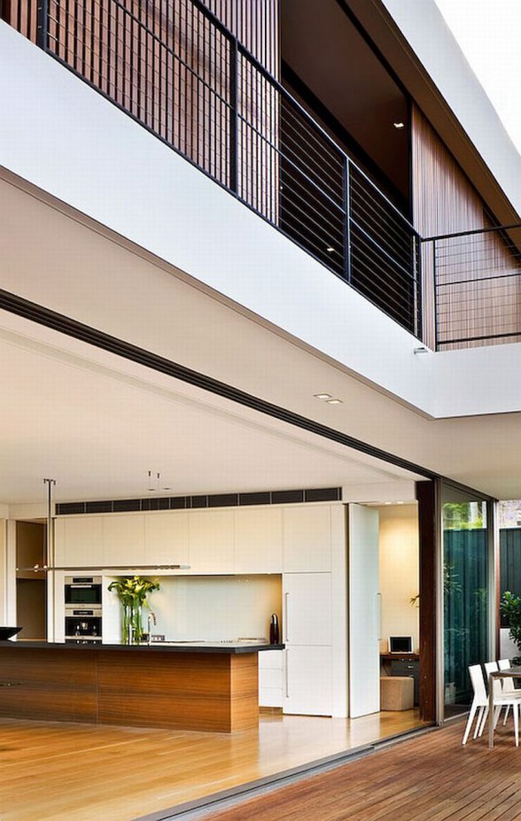 The Mosman, Luxurious Residence in Sydney from Corben Architects with Beautiful Views - Kitchen