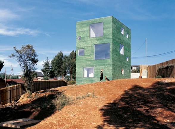 Three-Storey House Architecture in Chile by Pezo von Ellrichshausen