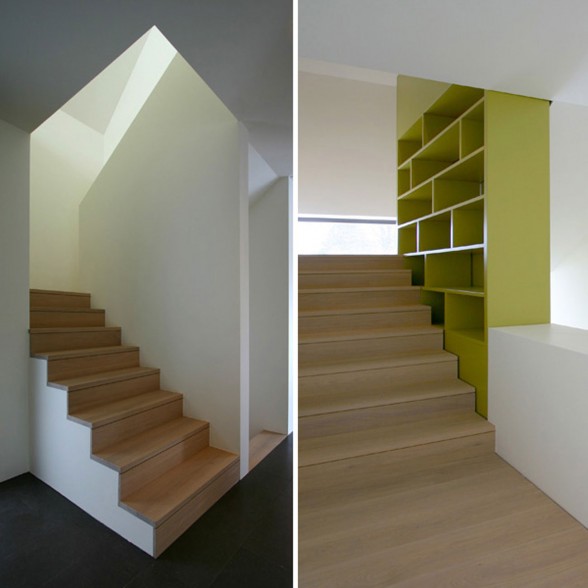 Two-Storey House Design with Beautiful Green Yard - Staircase
