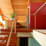 Unique Architecture of Floating House from Robert Harvey Oshatz: Unique Architecture Of Floating House From Robert Harvey Oshatz   Staircase