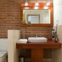 Warmth and Comfy Apartment Ideas In 55 Square Meter of Barcelona: Warmth And Comfy Apartment Ideas In 55 Square Meter Of Barcelona   Bathroom