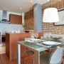 Warmth and Comfy Apartment Ideas In 55 Square Meter of Barcelona: Warmth And Comfy Apartment Ideas In 55 Square Meter Of Barcelona   Kitchen