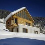 Wooden Mountain House in Swiss Alps from Drexler Guinand Jauslin - Cabin Design