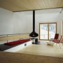 Wooden Mountain House in Swiss Alps from Drexler Guinand Jauslin: Wooden Mountain House In Swiss Alps From Drexler Guinand Jauslin   Fireplace