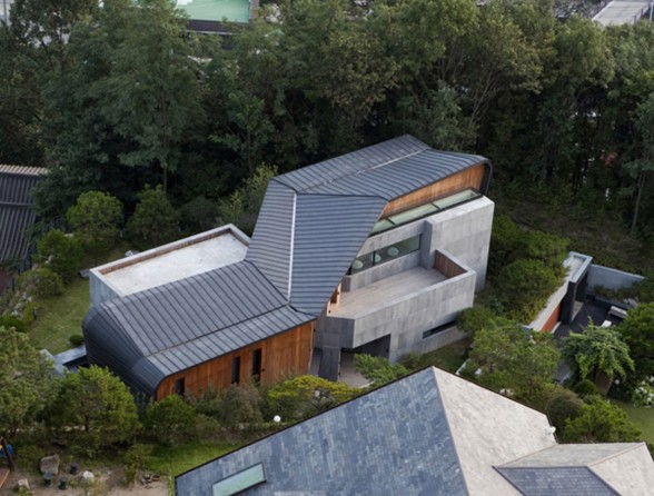 Z House, Stunning Architecture of a Modern House by Korean Architect