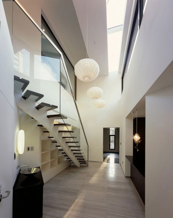 Z House, Stunning Architecture of a Modern House by Korean Architect - Ceiling Lamps