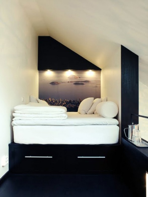 Bold Style of Interior Design of a Designer Home Studio - Bedroom