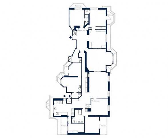 Luminous Interior Design from an Apartment in Stockholm - Blueprint
