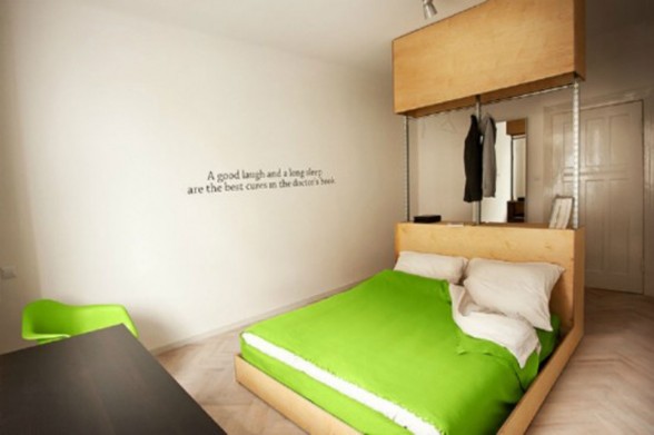 Minimalist Apartment Decoration, Inspirational Ideas from Modelina - Bedroom