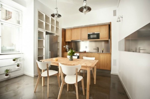 Minimalist Apartment Decoration, Inspirational Ideas from Modelina - Dining Table