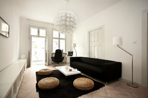 Minimalist Apartment Decoration, Inspirational Ideas from Modelina - Livingroom