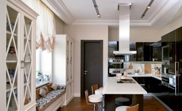 New Bride Apartment with Luxurious Look in Moscow - Kitchen