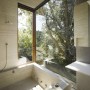 Modern L-House Designs with Airy Interior Planer: Practical Bathroom Space Planner