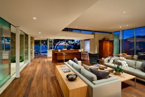 California house living room