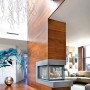 Welcoming Penthouse Designs with Unique Great Calm Ideas: Unique Great Wooden Room Divider