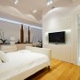 Modern Breezy Penthouse Adorned With Quiet Natural Colors: Bedroom Modern Breezy Penthouse