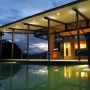 Deluxe Vacation Resort Design House in Costa Rica: Night View Deluxe Vacation Resort Costa Rica