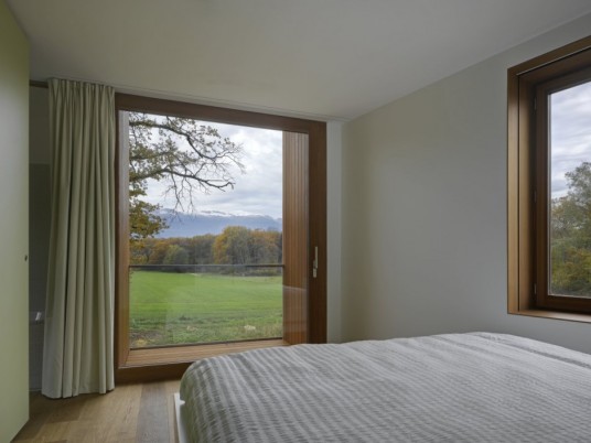Clavienrossier Architectes Bedroom