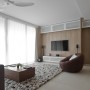 AO Studios has designed the Natura Loft Apartment: Natura Loft Apartment TV Room