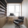 AO Studios has designed the Natura Loft Apartment: Natura Loft Apartment Work Space