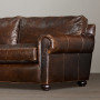 Leather Sleeper Sofas from Bellanest and Novak: Amazing Modern Brown Color Leather Sleeper Sofas Design Ideas