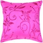 Pink Sofa Pillows for Attractive Loveseats: Beautiful Floral Decor Pink Pillow Artistic Design Ideas